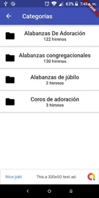 Himnario Cristiano Evangélico android App screenshot 14