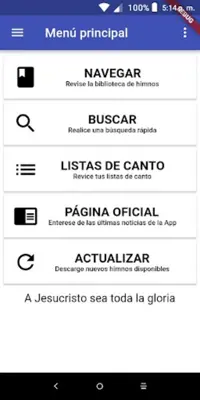 Himnario Cristiano Evangélico android App screenshot 15